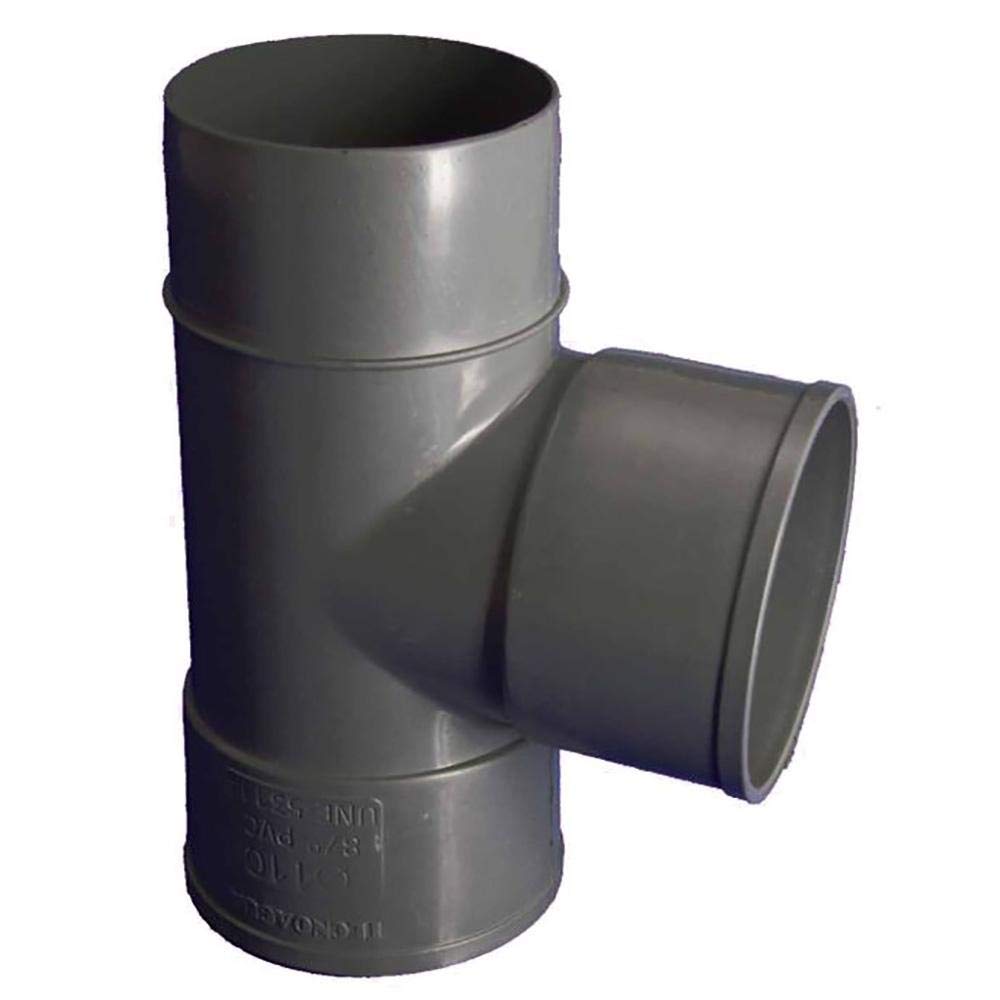 Codo PVC 87° 125mm - Macho/Hembra (Hidrotecnoagua)