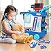 Doctor Kit for Toddlers 3-5 With 21pcs Medical Kit Toy Doctor Cart Stethoscope and Other Accessories Boy and Girl Fun Role Playing Game Dentist Toy Kids Pretend Play Girls Toys for 3 4 5 Birthday Gift