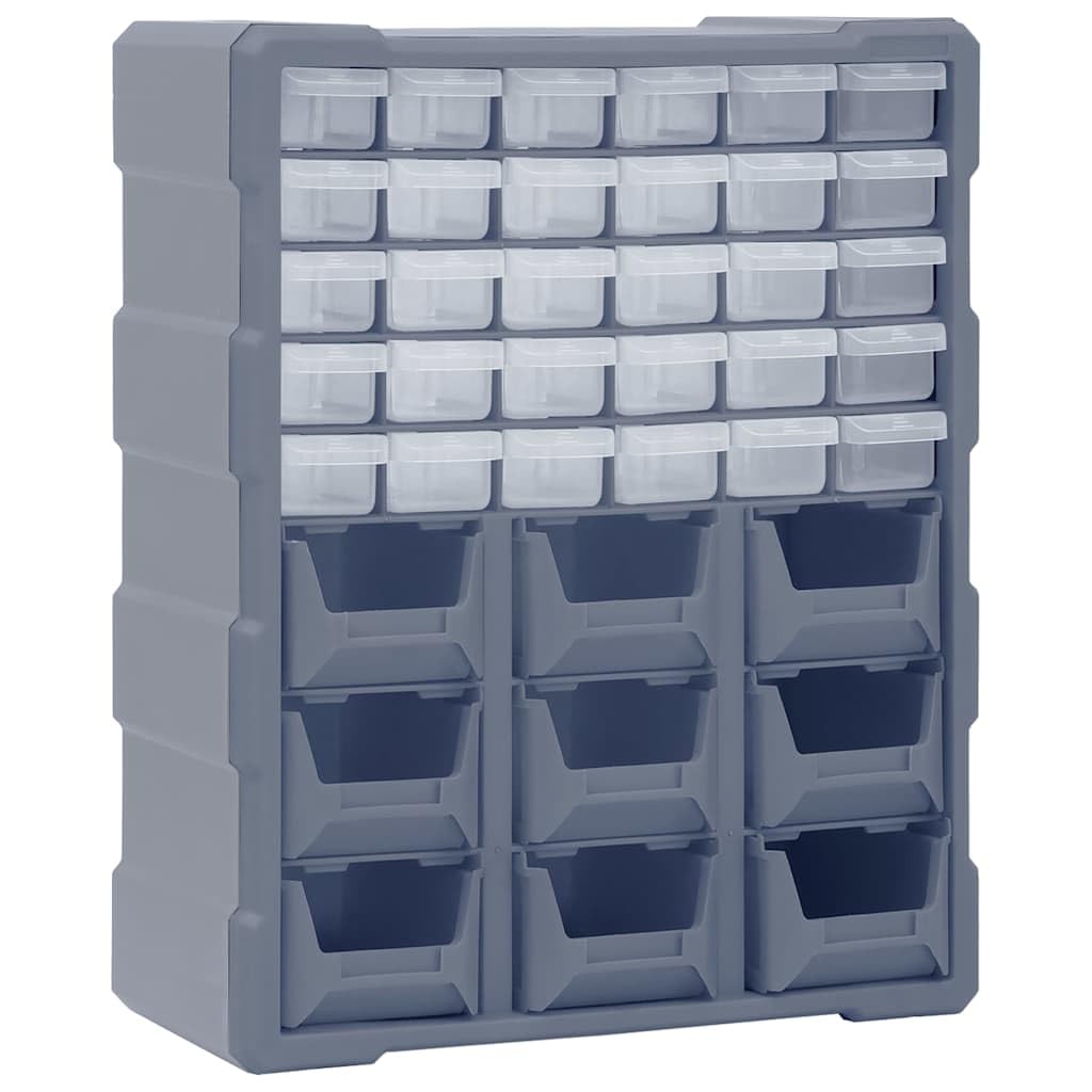 Caja organizadora con 39 cajones, organizador de taller