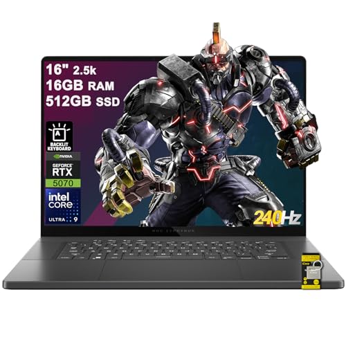 ASUS ROG Zephyrus G16 Gaming AI Laptop 16 2.5k Ultra 9 285H RTX 5070 Win11