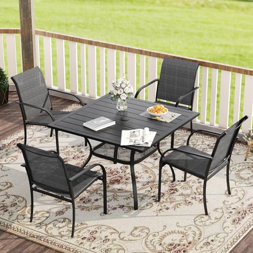 VICLLAX 5 Pieces Patio Dining Set