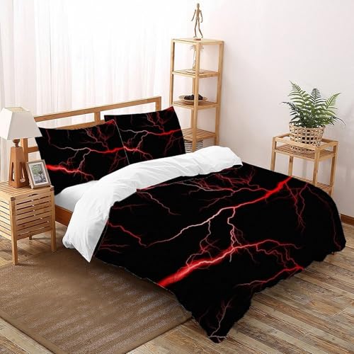 Housse de couette fermeture éclair animal sauvage microfibre 3 pièces