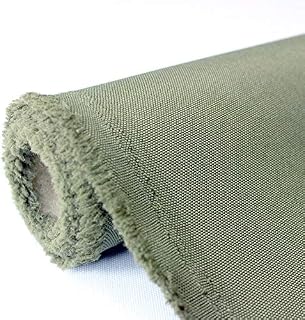 Waterproof Canvas Fabric Outdoor 600 Denier Indoor/Outdoor Fabric by The Yard PU Backing