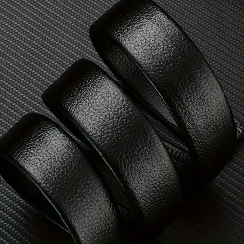 Casual Fashion Men'S Automatic Buckle Leather Belt For Everyday Wear Jeans Business Suit3