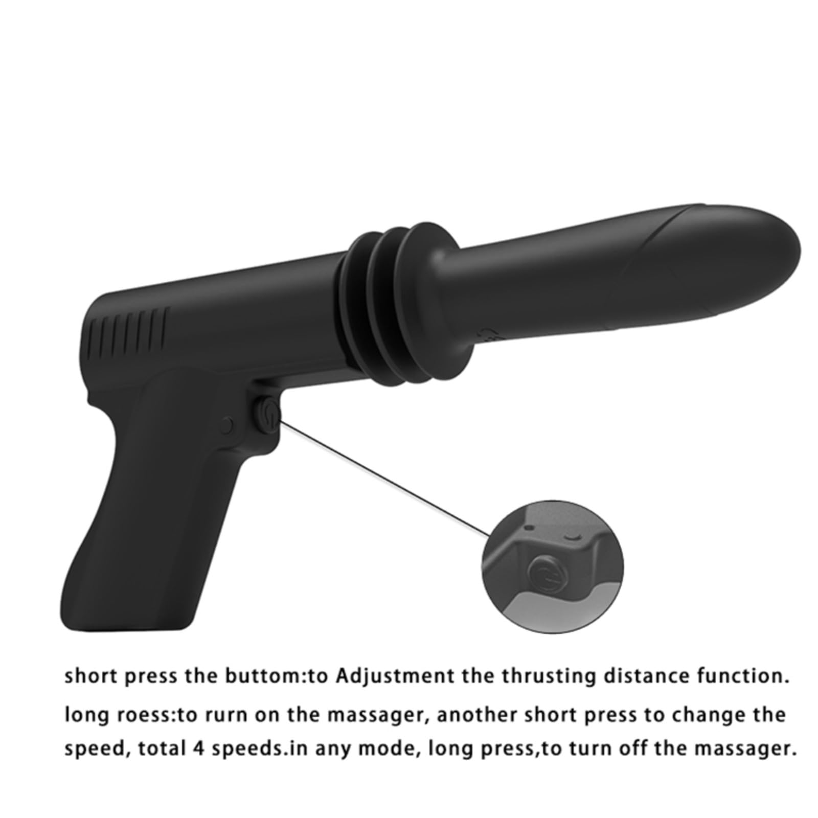 Vibreur Jouets sexuels pour adultes, gode rétractable automatique, pistolet sexuel, masturbateur Anal, hommes et femmes, Vibration du point G, jouet sexuel rétractable