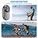Mini Body Camera 64GB 1080P Tiny Cam Portable Thumb Action Camera Wearable Hands-Free POV Portable Video Recorder with Two Pets Collars Mount and Bicycle Mount Bracket for Cycling Pet Vlogging