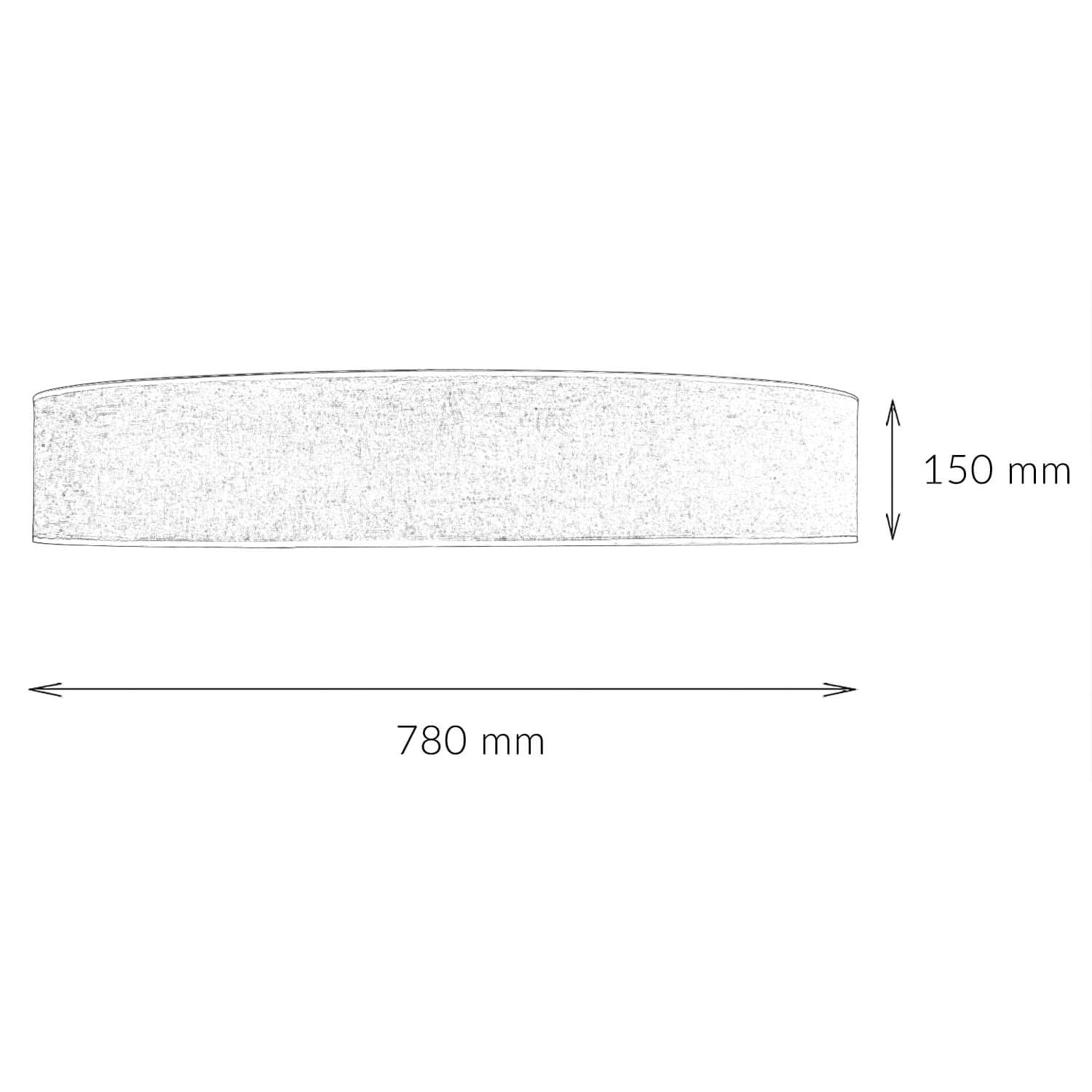 Licht-Erlebnisse Deckenleuchte groß Ø 78 cm rund in Grau-Beige Leinen blendarm 6x E27 Deckenlampe Schlafzimmer Wohnzimmer