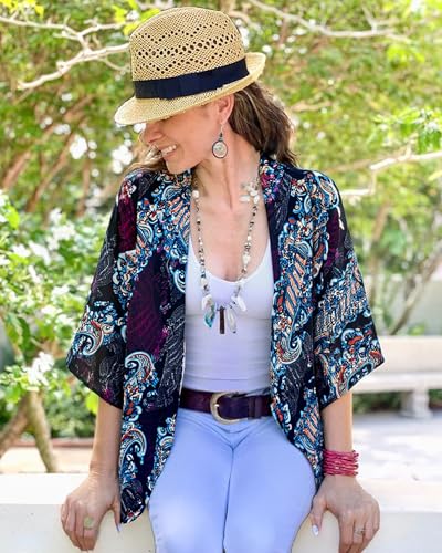 Image of Swimsuit Coverups for Women Sarong Beach Bikini Wrap Sheer Short Skirt Chiffon Scarf for Swimwear