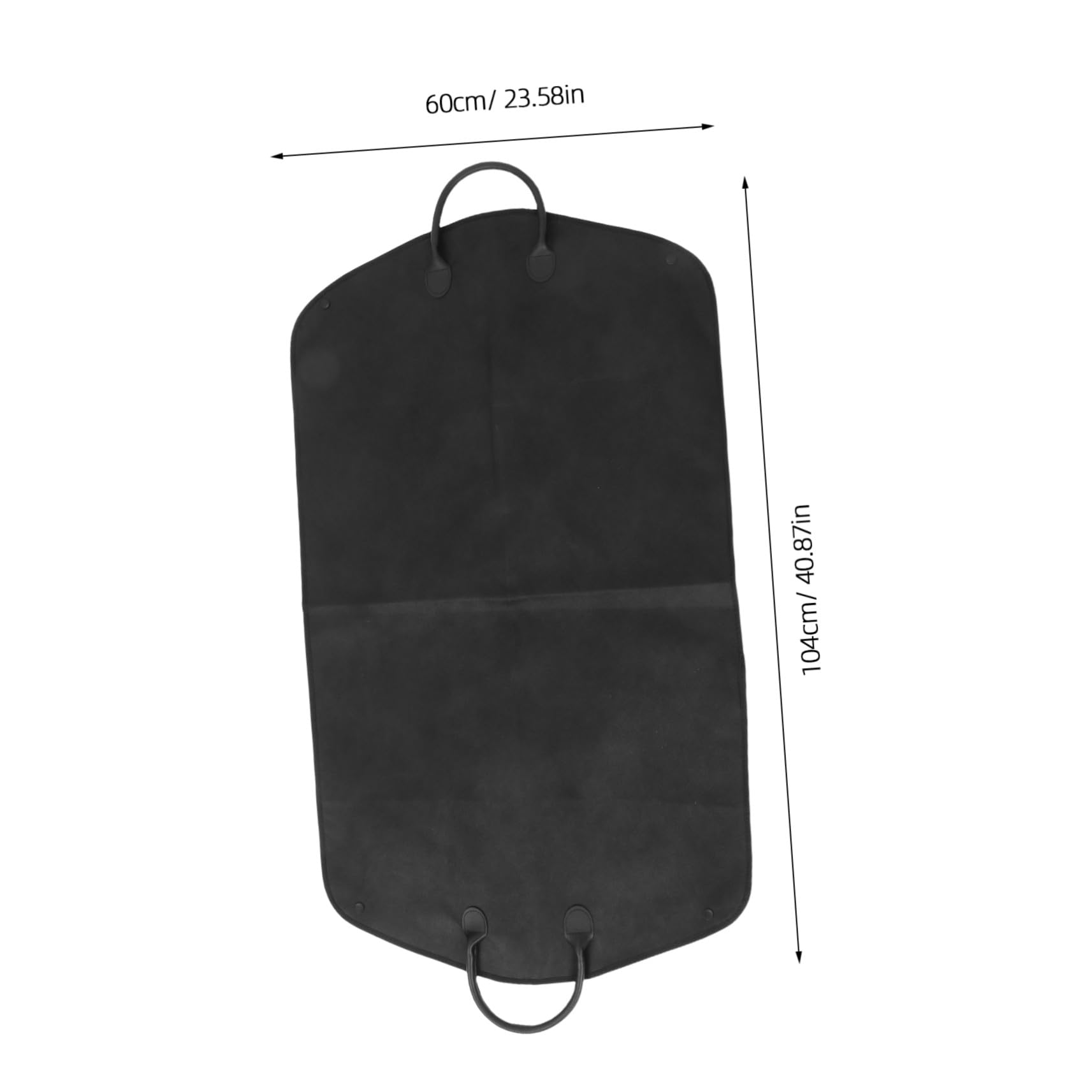 Hemobllo 2 Piezas Fundas para Trajes de Tela No Tejida Protectora Antipolvo con Cremallera y Asa para Viajes y Armarios para Trajes Abrigos y Chaquetas