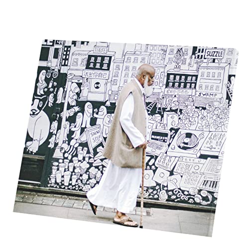 Tableau graffiti Moyen-Orient grand format pour mur vide