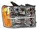 TYC Right Headlight Assembly Compatible with 2007-2013 GMC Sierra Pickup