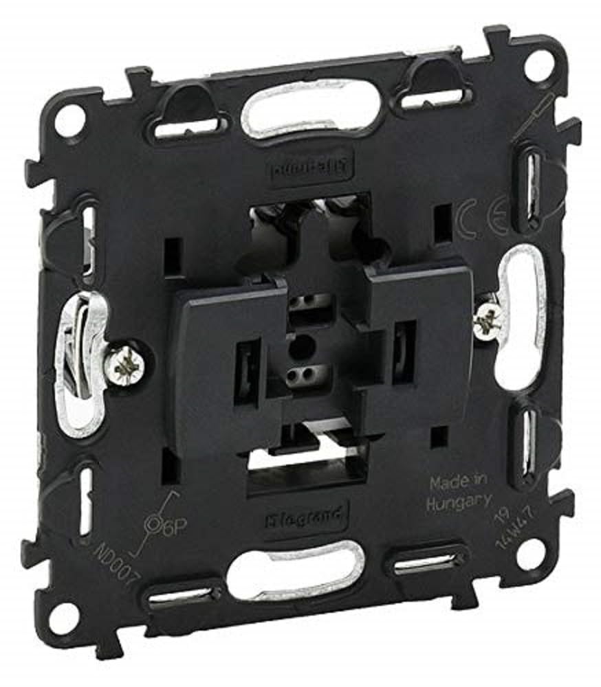 Legrand 752011 Single Switch Light Switches, Change Contact 6 A
