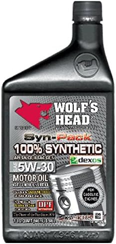WOLF'S HEAD 100% SYNTHETIC DEXOS1 5W-30