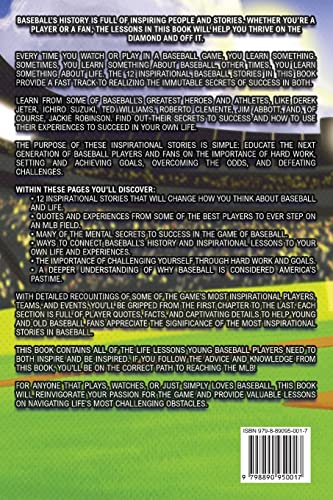 Inspirational Baseball Stories for Young Readers: 12 Unbelievable True Tales to Inspire and Amaze Young Baseball Lovers