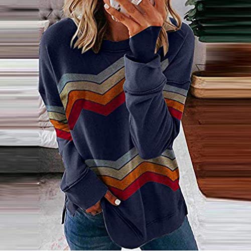 Long Sleeve Shirts for Women Casual Hessimy Womens Waffle Knit Twist Knot Pullover Tops Loose Fitting Plain Shirts