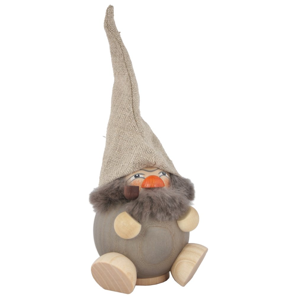 Figurine de fumeur forêt naine SV 19034 : la poésie des hivers d'autrefois