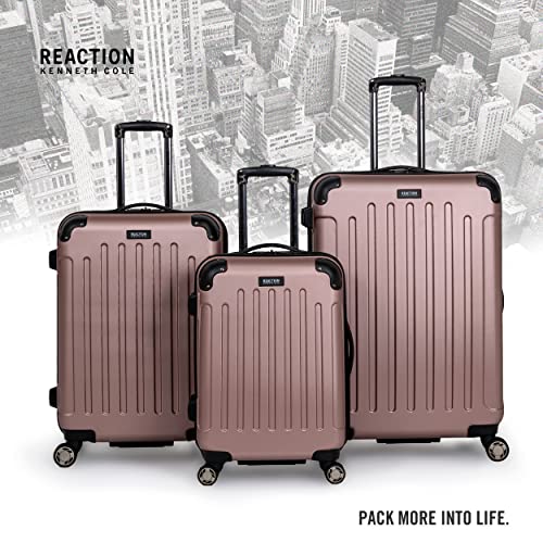 Kenneth Cole Reaction Renegade 28" Abs Expandable 8-Wheel Upright, Rose Gold, Inch Checked #TOP5