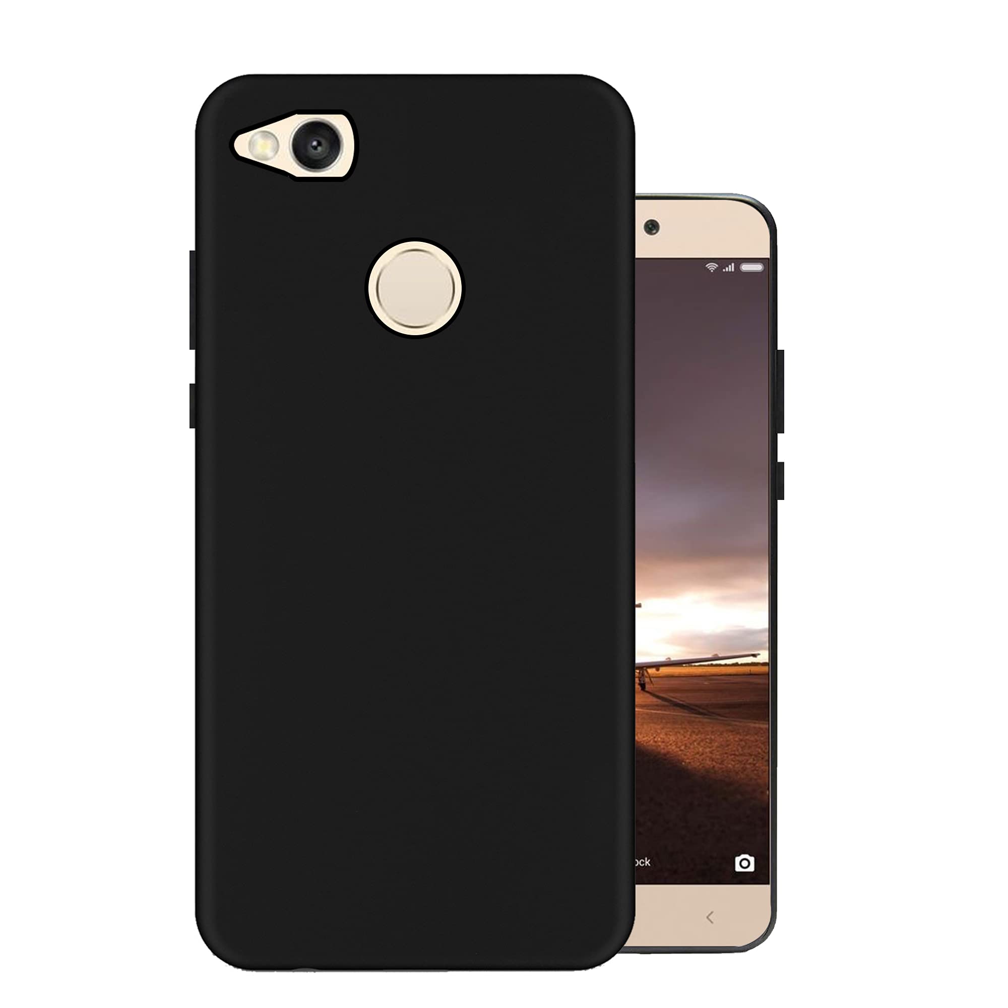 HELLO ZONE Soft Back Case Cover for Redmi 3s Prime - Black (B07NCXXZBK) Amazon Price History, Amazon Price Tracker