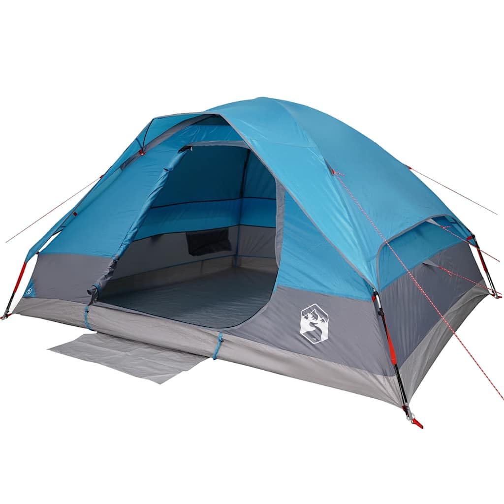 Genérico Tienda de campaña Familiar iglú 6 Personas Impermeable Azul,Deportes,Actividades al Aire Libre,Camping y Senderismo,Tiendas de campaña-94782