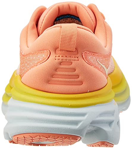 Image of Hoka One Women's Running Shoes, Shell Coral Peach Parfait, 10 US