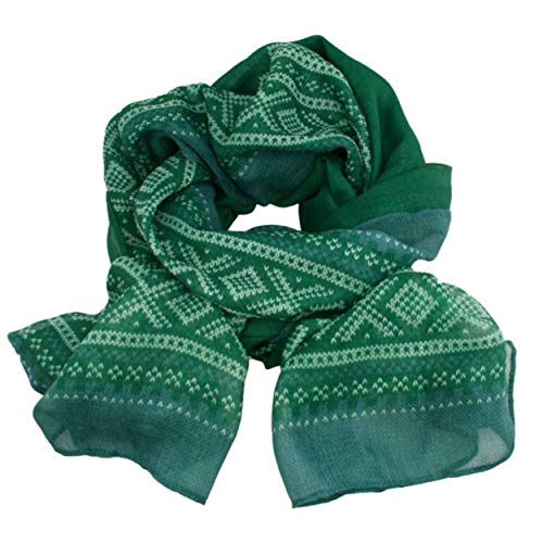 Marius Pattern Soft & Elegant Spring/Summer Lightweight Neck Scarf/Shawl For Women By Flaaronning