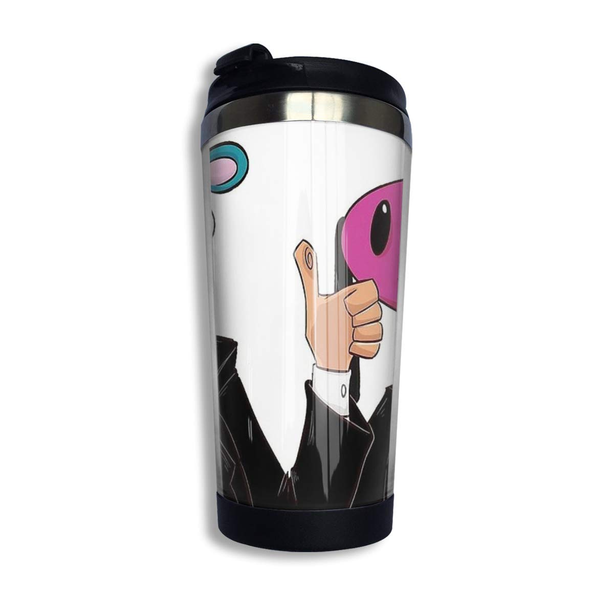 The Umbrella Academy Cha Cha Hazel Stainless Steel Vacuum Insulated Tumbler 13.5 Oz Coffee Cup Travel Mug