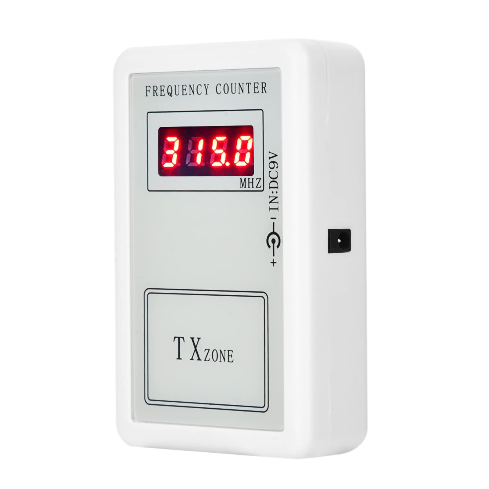 Frequency Counter, Remote Control Frequency Tester, Remote Control Tester Tools 250-450 MHZ Handheld Digital Frequency Meter Counter for Electric Lock Garage Door Access