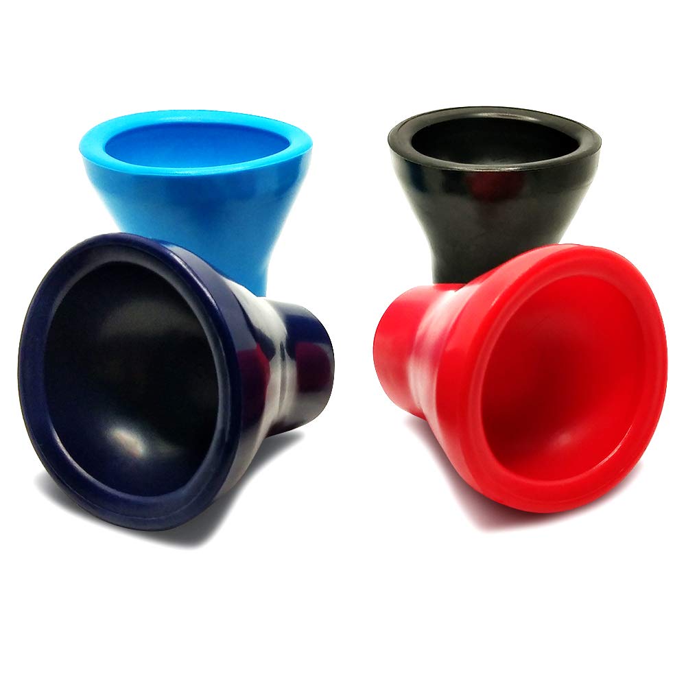 GOLTERS Golf Ball Retriever Golf Ball Pick-Up Suction Cup Value 4 Pack Golf Ball Picker Upper for Putter