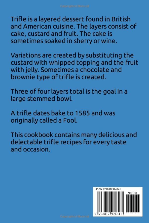 Trifle Cookbook (Decadent Dessert Cookbook) - Image 2