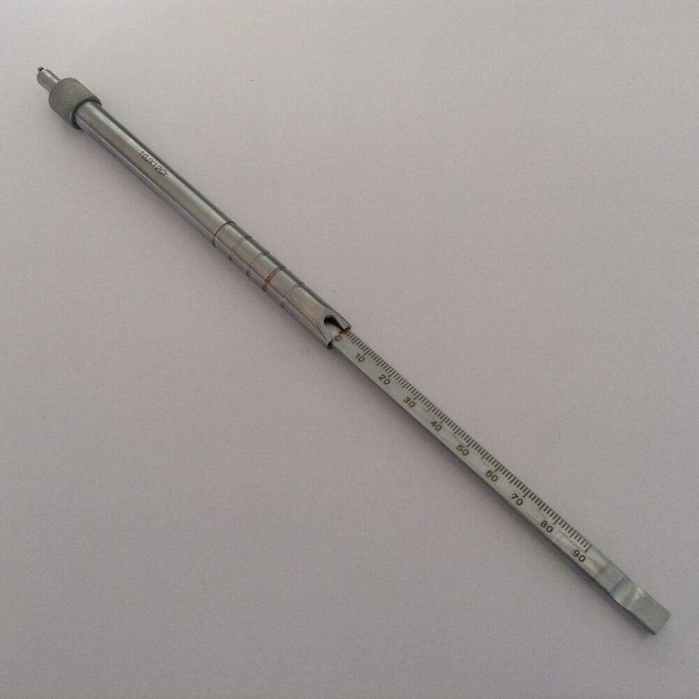 Depth Gauge 0mm to 90mm orthopedics Instruments Veterinary Instruments