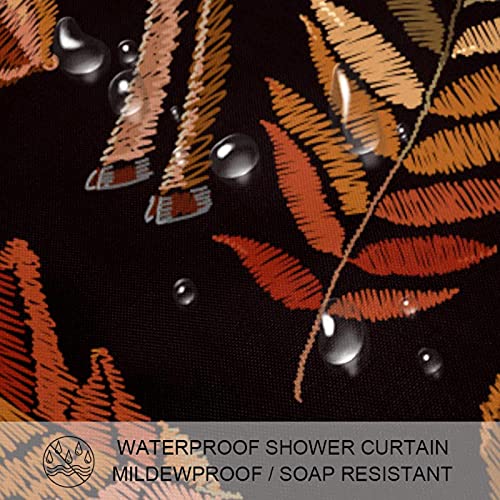 Rideau de douche Aquarelle Cerf 183x183 imperméable grand format