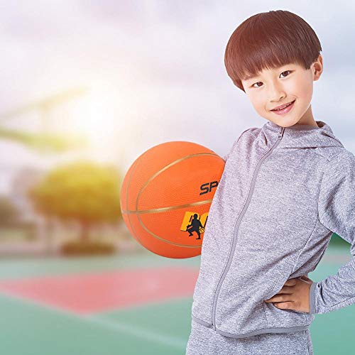 POCREATION Basquete, conveniente para segurar, treinamento de basquete infantil, fino acabamento par
