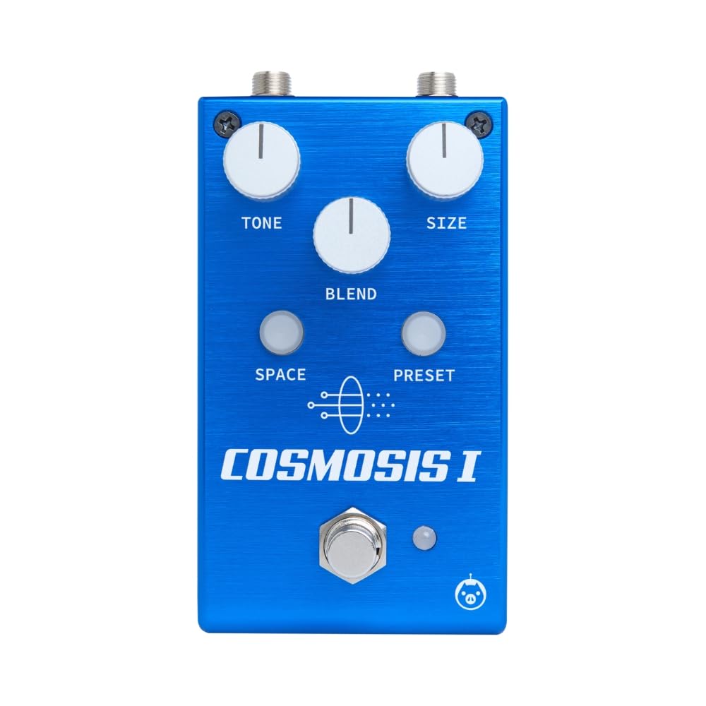 PIGTRONIX のCOSMOSIS ピグトロニクスのアンビエントリバーブ Amazon.com: Pigtronix Cosmosis I Stereo Ambient Reverb Pedal