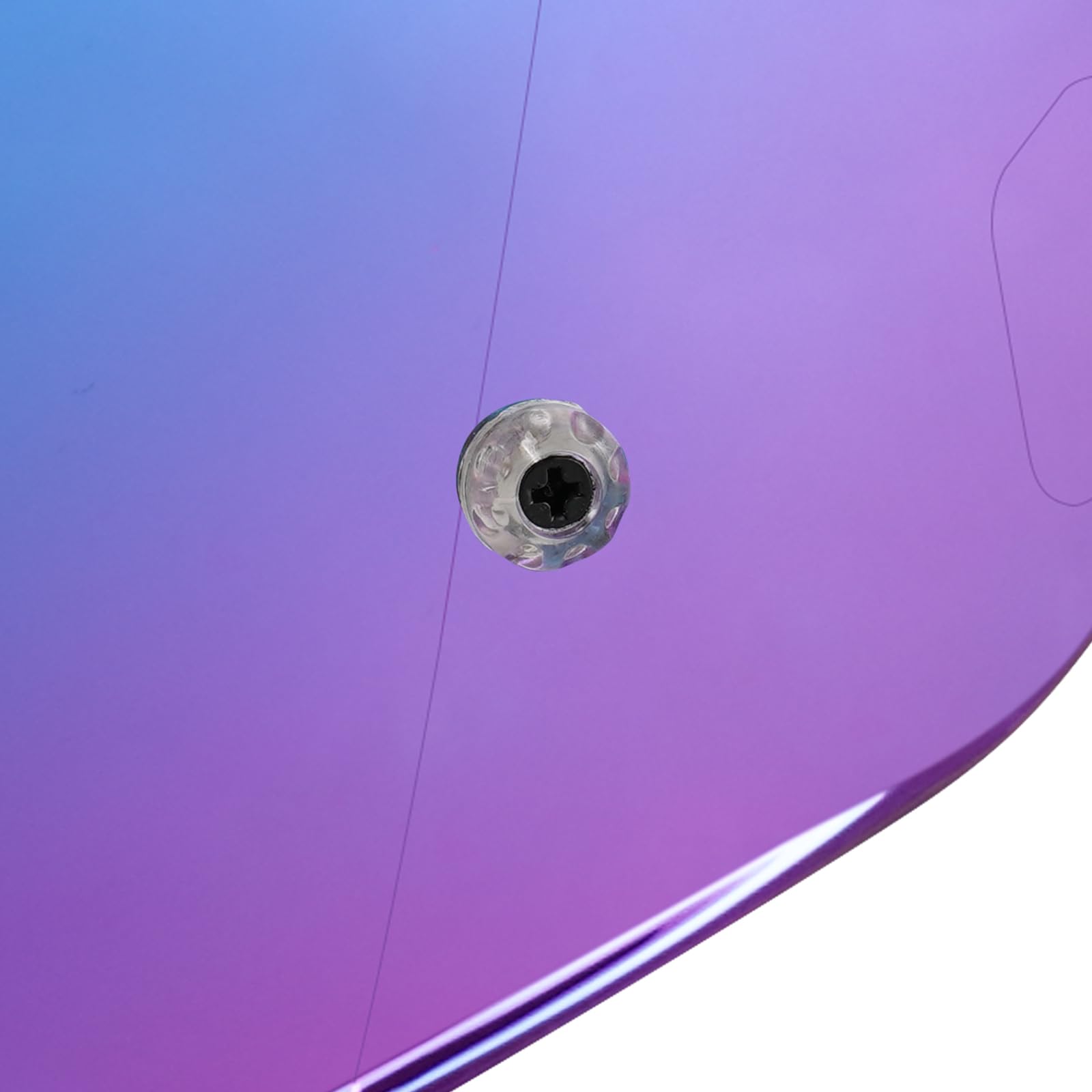 Visiera Casco Moto per FF808,Protezione per Il Vento del Motociclo,Casco Parabrezza Moto Visiera a Lente Integrale per Stream II,Visiera Lente Per Casco (Arcobaleno)