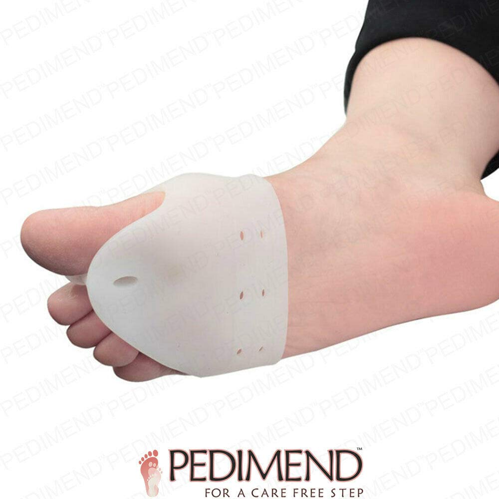 Pedimend™ (2 pary - 4 szt.) regulator korektora bonu | prostownice do wyrównywania palców | żelowa piłka poduszek do stóp | Wsparcie haluksów
