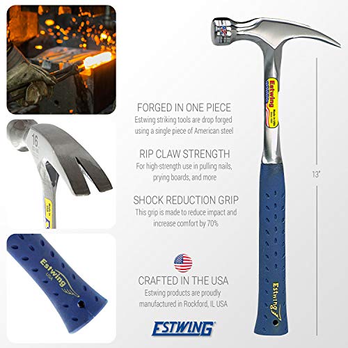 Estwing Hammer - 20 oz Straight Rip Claw Hammer