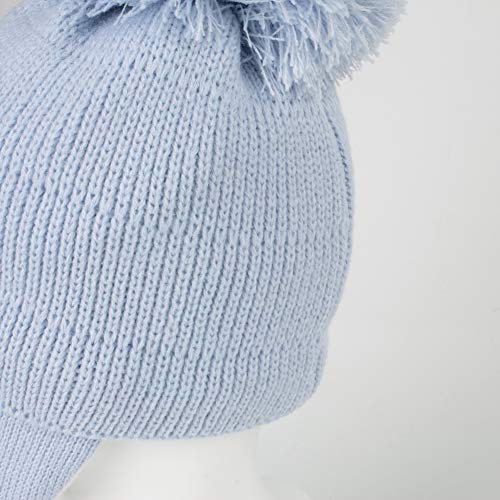 LLmoway Baby Toddler Beanie Earflap Winter Hat Fleece Lined Knit Cap Girls Boy3