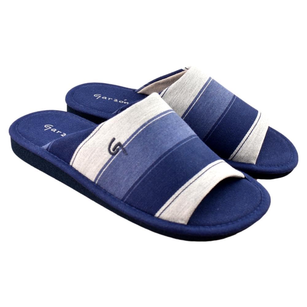 Garzón - Zapatillas de casa con Piso Especial parquet 466240 Lona