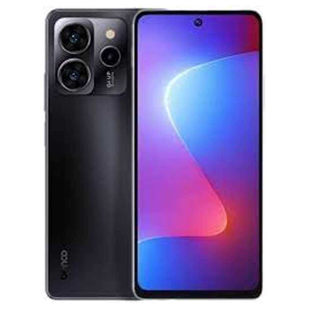 Benco S1 Pro - 16GB RAM (8+8) 256GB ROM - 64MP &16MP AI Triple Rear Camera - 33W Fast Charger (GAMSTONE BLACK)