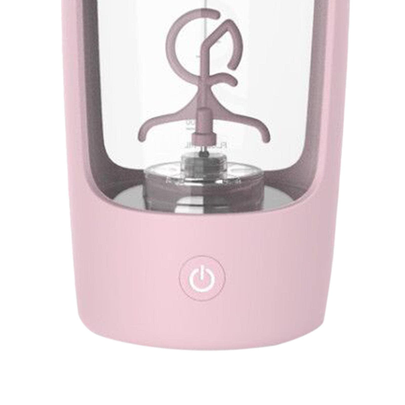 Set di 2 shaker elettrico per proteine, in Tritan, senza BPA, colore rosa