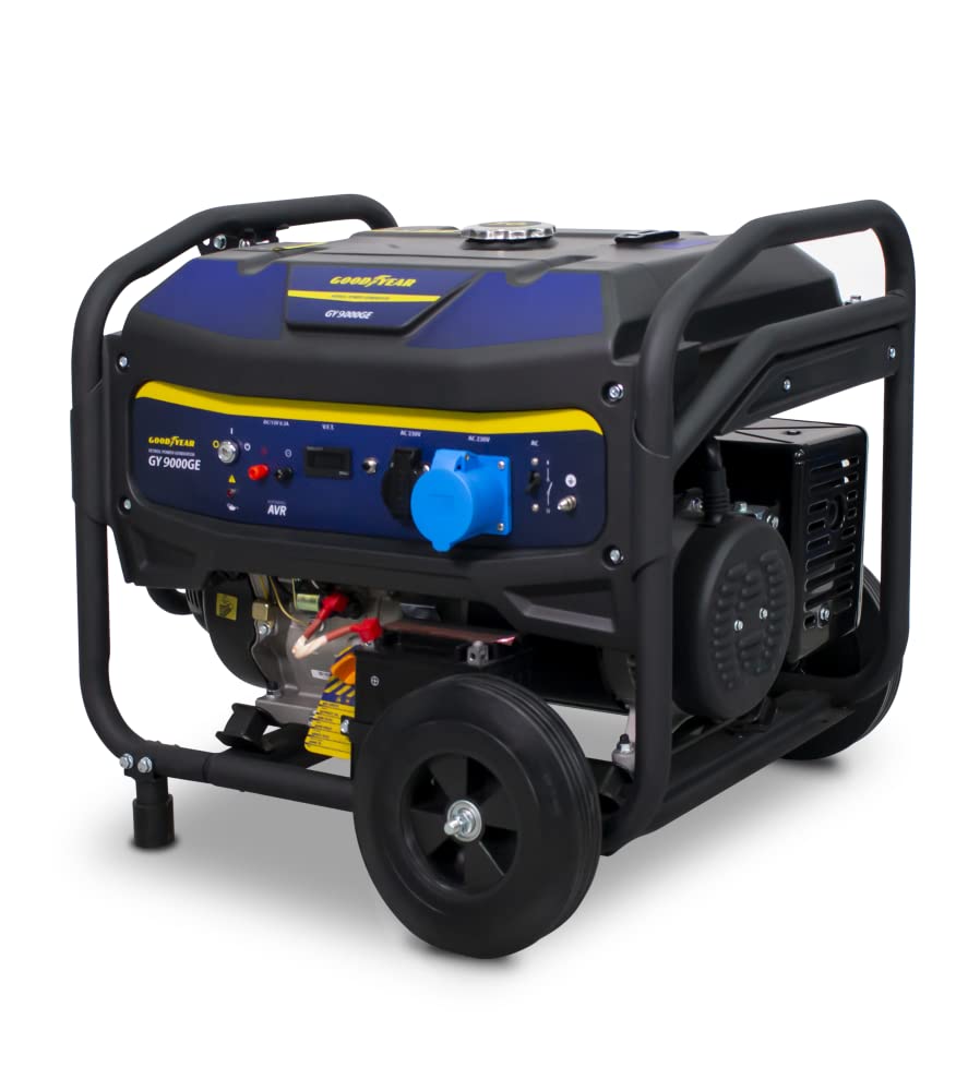Goodyear - Generador Eléctrico Gasolina 8000W 230V Arranque Eléctrico