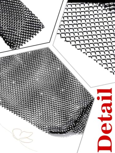 Edary Mesh Sparkly Dress Black Rhinestone Dresses Bikini Sexy Glitter Sheer Cover Up Long Dresses for Women4