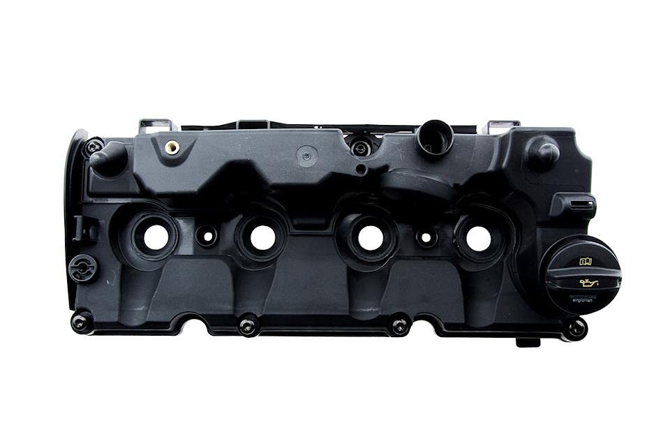 Tapa de válvula con junta Compatible con A3 Q3 Q5 TT Be-et-le Go-lf Pa-ss-at Ti-gu-an Ca-ddy Je-tta Sh-ar-an 1.6 TDI 2.0 TDI 03L103469AD 03L103469S 04L103469