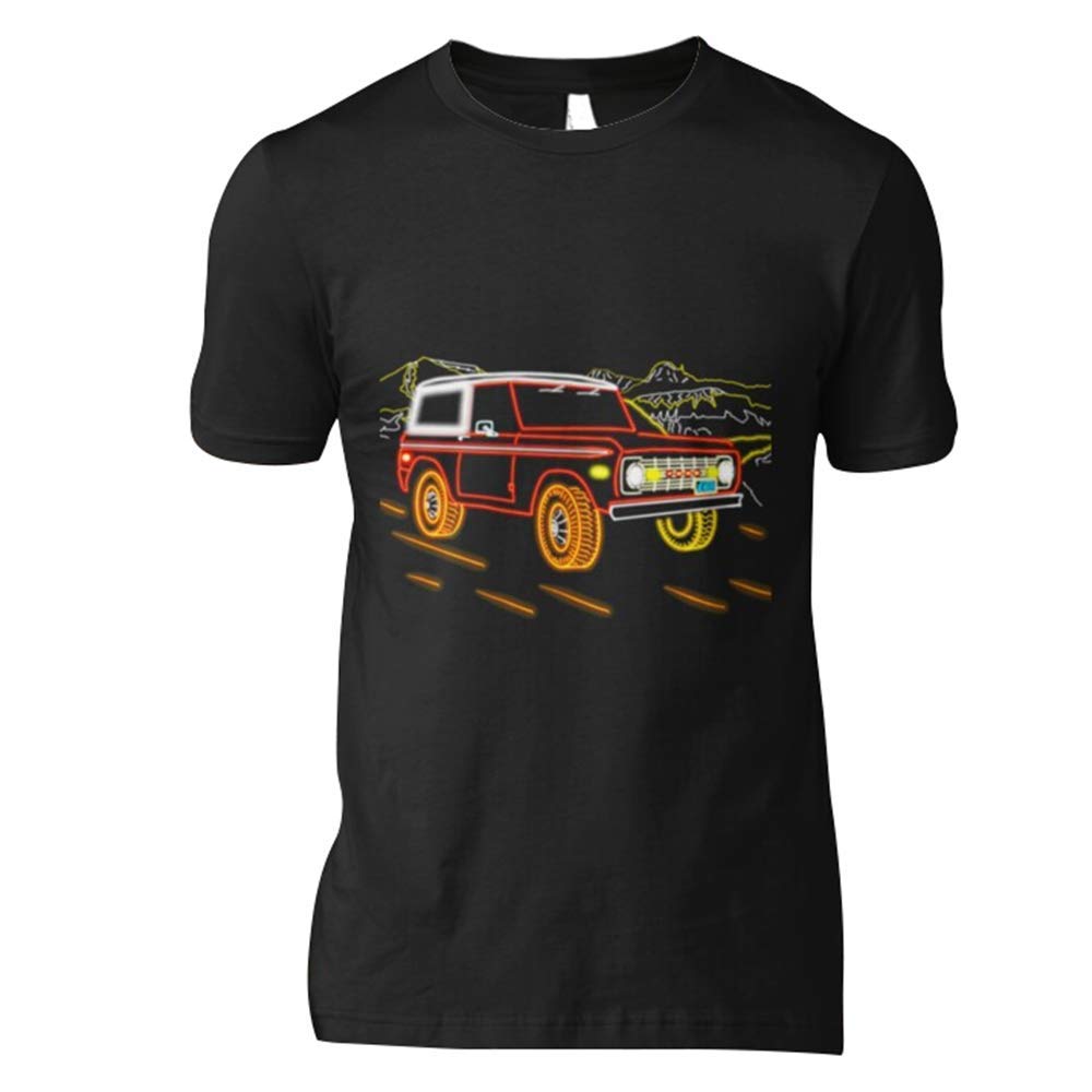 Ford Bronco Classic T-Shirt Graphic Retro Ford Bronco Shirt For Women - Mens Casual - Graphic Tee Vintage