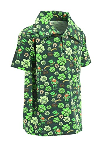 Image of Unique Baby Moisture Wicking Kids Polo Shirts for Toddler Boys Polo Shirt