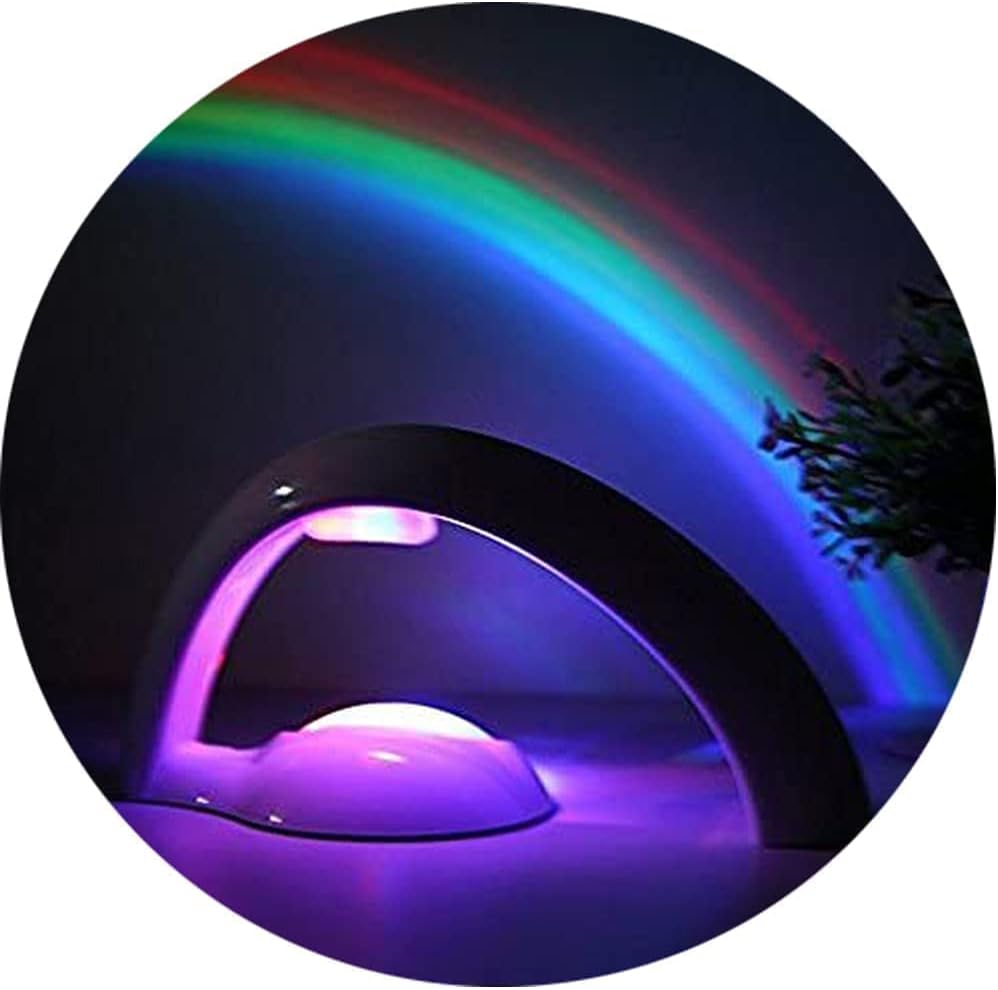 LEKHU Rainbow in My Room Led Lights Projector Lamp , Night Light for Bedroom Suitable for Gift & Décor