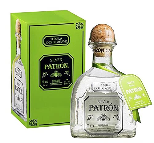 PATRON TEQUILA 100 DE AGAVE SILVER 70 CL IN ASTUCCIO