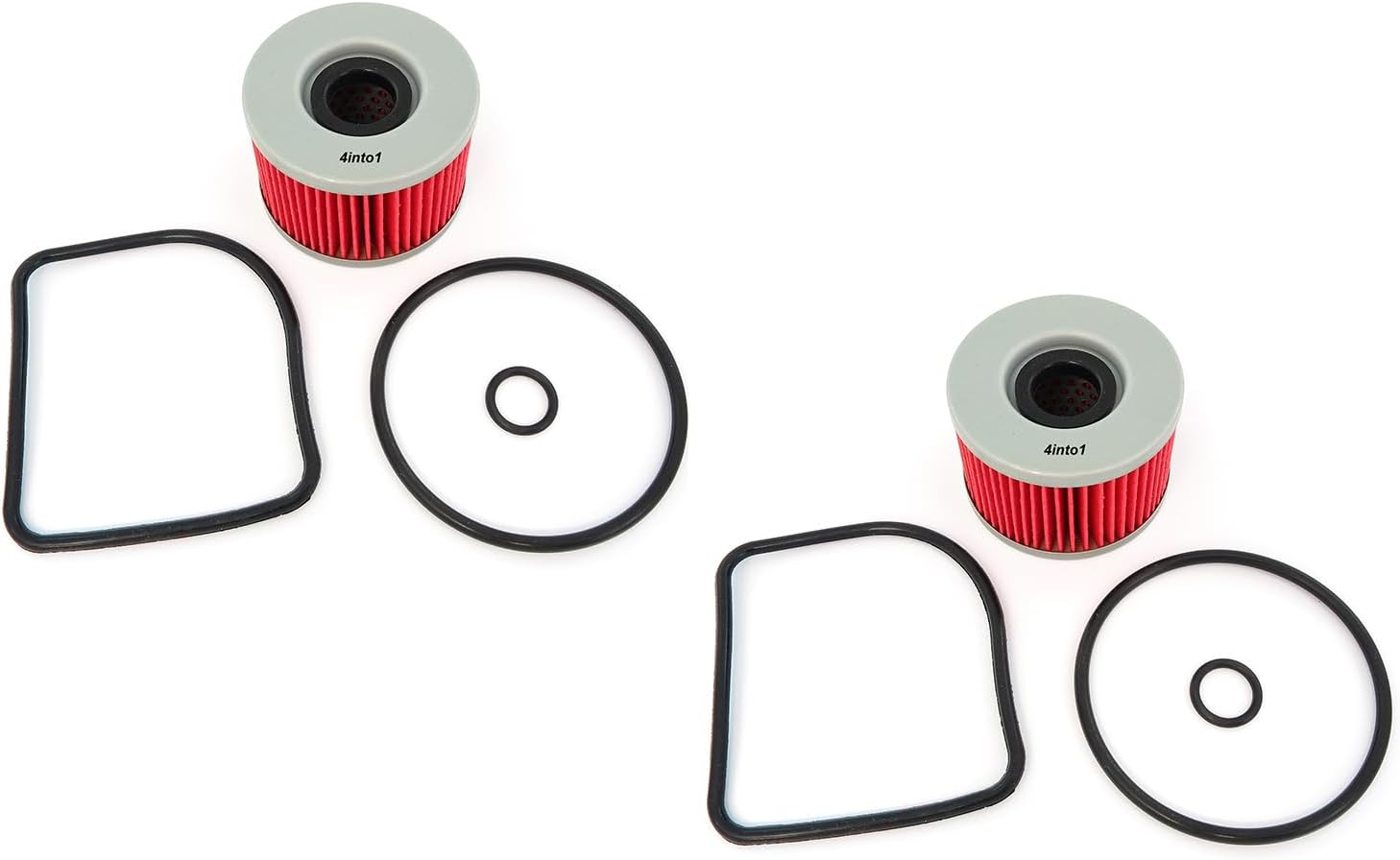 Set of 2 Motorcycle Oil Filters - Fits Honda CB400T CB450T CM400 CM450 CX500 CX650 GL500 GL650