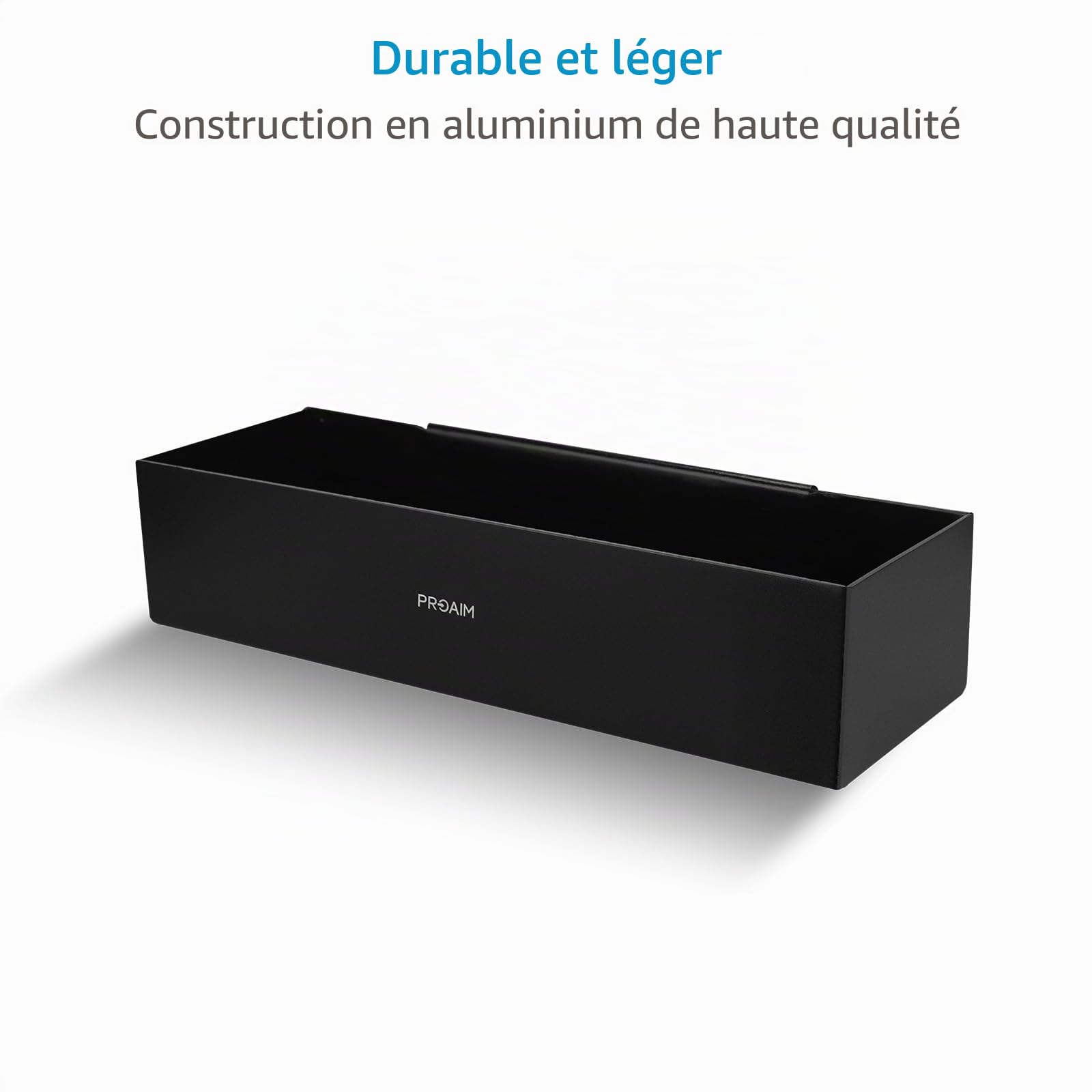 PROAIM accessoire de rack/jardinière pour Camera chariot d'équipement | donne une place pour ranger les petits équipements et Misc | fabriqué en aluminium – léger, robuste et très stable (Vctr-ar)