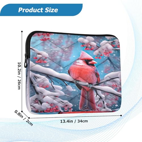 Funda para portátil 13-14 pulg roja impermeable y resistente miniatura 3